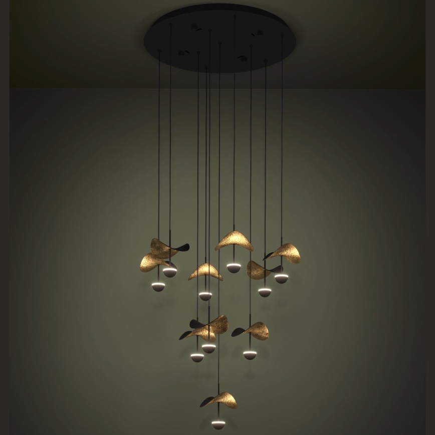 Eglo - LED Prigušivi luster na sajli 10xLED/2,3W/230V 3000K pr. 58 cm