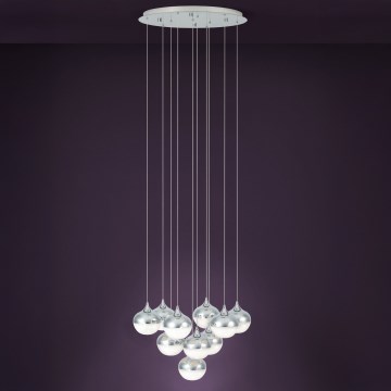 Eglo - LED Prigušivi luster na sajli 10xLED/3,1W/230V