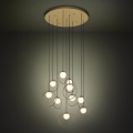 Eglo - LED Prigušivi luster na sajli 10xLED/3W/230V 3000K pr. 58 cm zlatna
