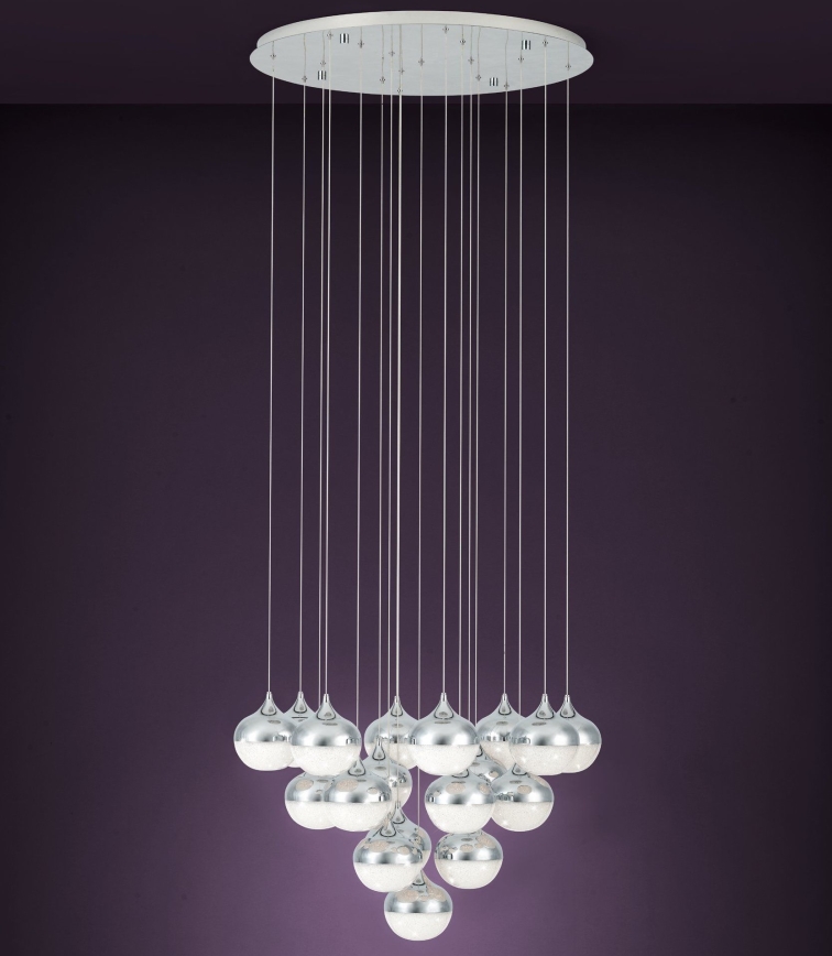 Eglo - LED Prigušivi luster na sajli 18xLED/3,1W/230V