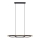 Eglo - LED Prigušivi luster na sajli 2xLED/12,5W/230V+1xLED/15,5W 3000K smeđa/crna