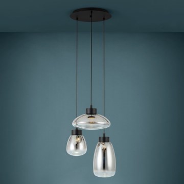 Eglo - LED Prigušivi luster na sajli 3xLED/5,4W/230V 2700K dimna