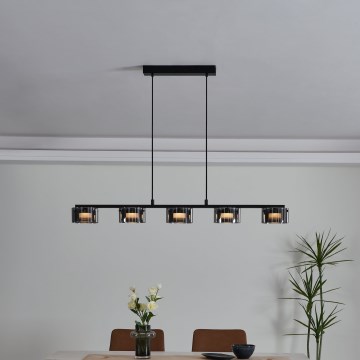 Eglo - LED Prigušivi luster na sajli 5xLED/5,4W/230V