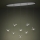 Eglo - LED Prigušivi luster na sajli 8xLED/4,2W/230V 3000K sjajni krom