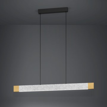 Eglo - LED Prigušivi luster na sajli LED/22,2W/230V 3000K smeđa/siva