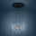 Eglo - LED Prigušivi luster na sajli LED/27W/230V 3000K crna