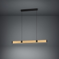 Eglo - LED Prigušivi luster na sajli LED/28,8W/230V 3000K crna/smeđa