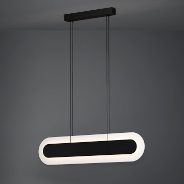 Eglo - LED Prigušivi luster na sajli LED/32W/230V 3000K crna