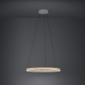 Eglo - LED Prigušivi luster na sajli LED/36W/230V 3000K siva/hrast