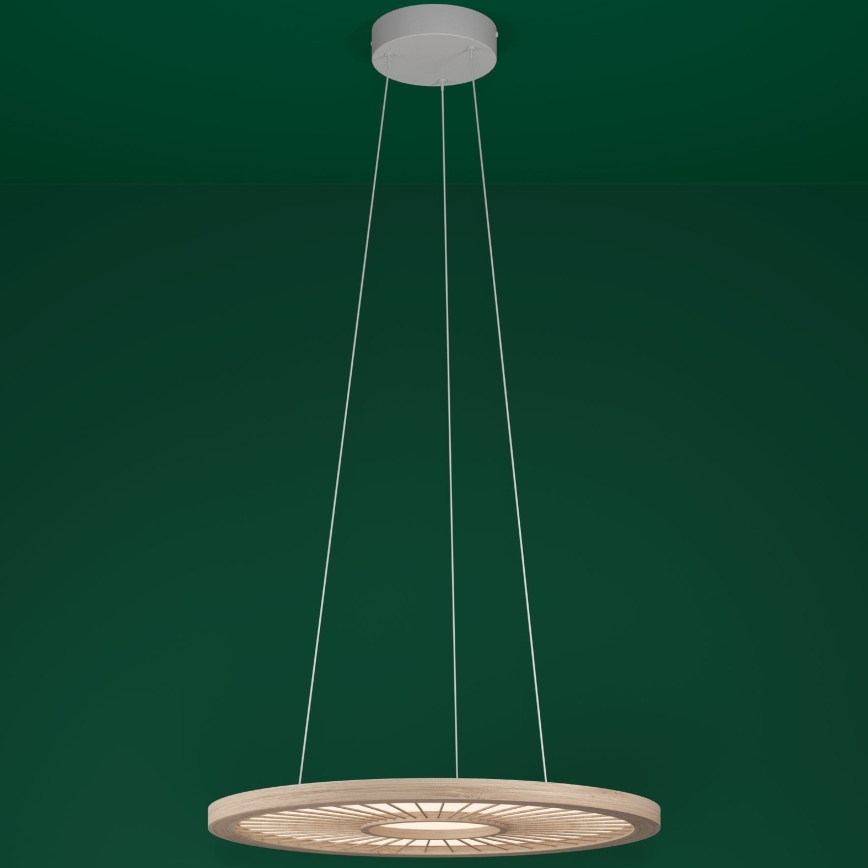 Eglo - LED Prigušivi luster na sajli LED/36W/230V 4000K bež