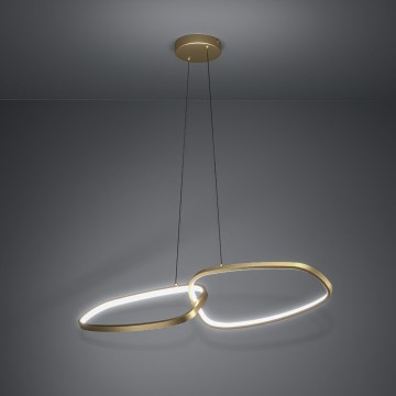 Eglo - LED Prigušivi luster na sajli LED/37,5W/230V 3000K zlatna