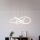 Eglo - LED prigušivi luster na sajli LED/48,7W/230V 2200-6500K bijela + daljinski upravljač