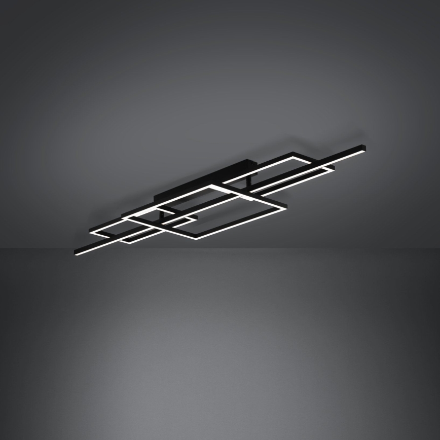 Eglo - LED Prigušivi nadgradni luster LED/34,5W/230V 3000K crna