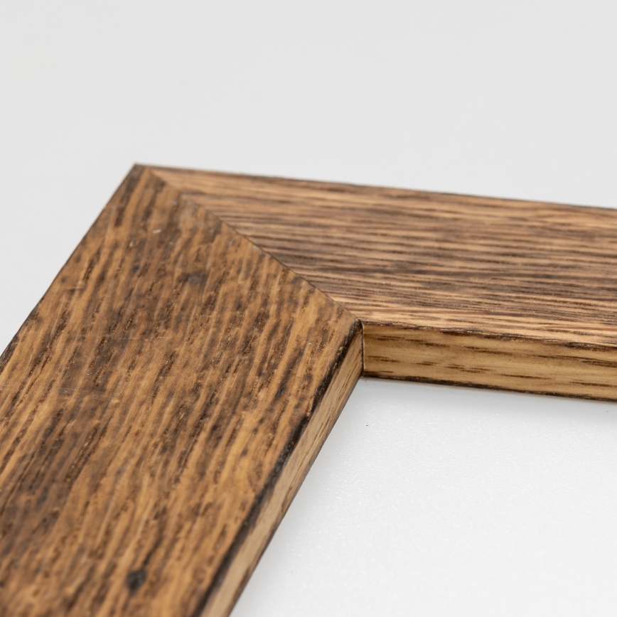 Eglo - LED Prigušivi nadgradni panel SALOBRENA 2 WOOD LED/25W/230V 4000K 49,5x49,5 cm smeđa