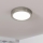 Eglo - LED prigušivo stropno svjetlo LED/11W/230V matni krom, promjer 16 cm