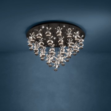 Eglo - LED prigušivo stropno svjetlo LED/77,4W/230V 3000K crno