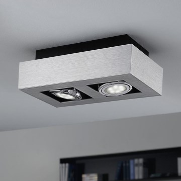 Eglo - LED Reflektorska svjetiljka 2xGU10-LED/5W/230V
