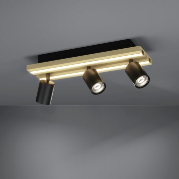 Eglo - LED reflektorska svjetiljka 3xLED/2,2W/230V + 2xLED/1,2W + 2xLED/2W bež/crna