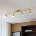 Eglo - LED Reflektorska svjetiljka 4xGU10/2,8W/230V 3000K zlatna