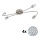 Eglo - LED Reflektorska svjetiljka MY CHOICE 4xE14/4W/230V mat krom