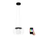 Eglo - LED RGB Dimmabilni luster na užetu BRIAGLIA-C LED/24,8W/230V