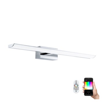 Eglo - LED RGB Dimmabilno kupaonsko svjetlo LED/15,6W/230V IP44 + daljinski upravljač