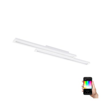 Eglo - LED RGB Dimmabilno stropno svjetlo SALITERAS-C 2xLED/10W/230V