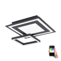 Eglo - LED RGB Dimmabilno stropno svjetlo SAVATAEILA-C LED/20W/230V