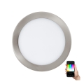 Eglo - LED RGB Dimmabilno ugradbeno svjetlo FUEVA-C LED/15,6W/230V