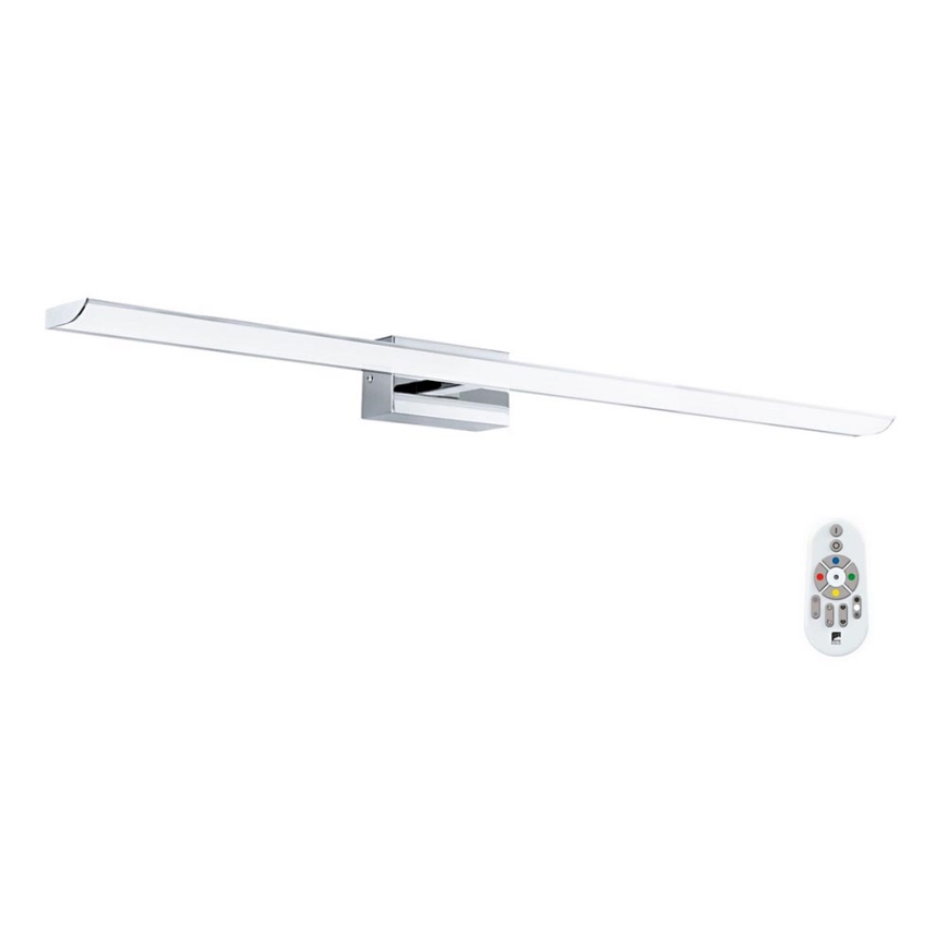 Eglo - LED RGB Prigušiva kupaonska rasvjeta TABIANO-C LED/21W/230V IP44 + daljinski upravljač