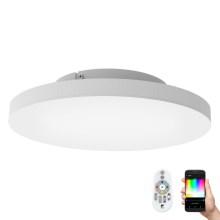 Eglo - LED RGB Prigušiva stropna svjetiljka TURCONA-C LED/20W/230V + DU