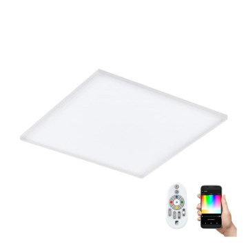 Eglo - LED RGB Prigušiva stropna svjetiljka TURCONA-C LED/30W/230V + DU