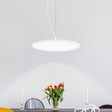 Eglo - LED RGB prigušivač luster na užetu CERIGNOLA-C LED/21W/230V + daljinski upravljač