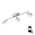 Eglo - LED RGB Ugradbena svjetiljka CORROPOLI-C 3xLED/5W/230V
