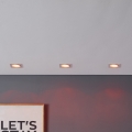 Eglo - LED RGBW Dimmabilno ugradbeno svjetlo LED/4,7W/230V bijela
