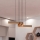Eglo - LED RGBW luster s mogućnošću prigušivanja na sajli, 2xLED/18W/230V, 2700-6500K, bakrena/crna