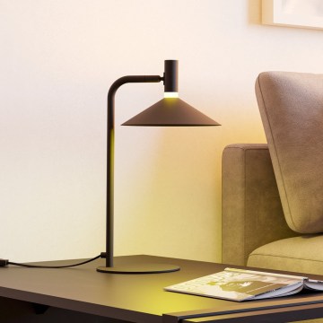 Eglo - LED RGBW podesiva stolna lampa LED/7,5W/230V 2700-6500K crna