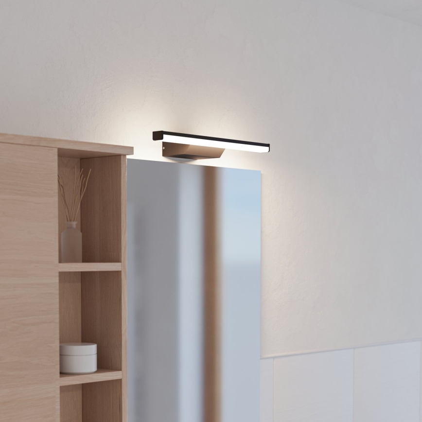 Eglo - LED RGBW Prigušiva kupaonska rasvjeta za ogledalo LED/12W/230V 2700-6500K IP44 crna