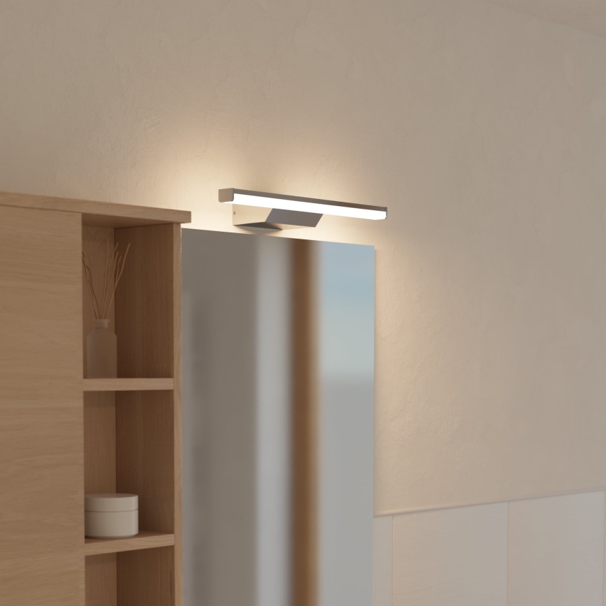 Eglo - LED RGBW Prigušiva kupaonska rasvjeta za ogledalo LED/12W/230V 2700-6500K IP44 mat krom
