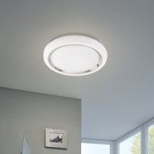 Eglo - LED RGBW Prigušiva stropna svjetiljka CAPASSO-C LED/17W/230V