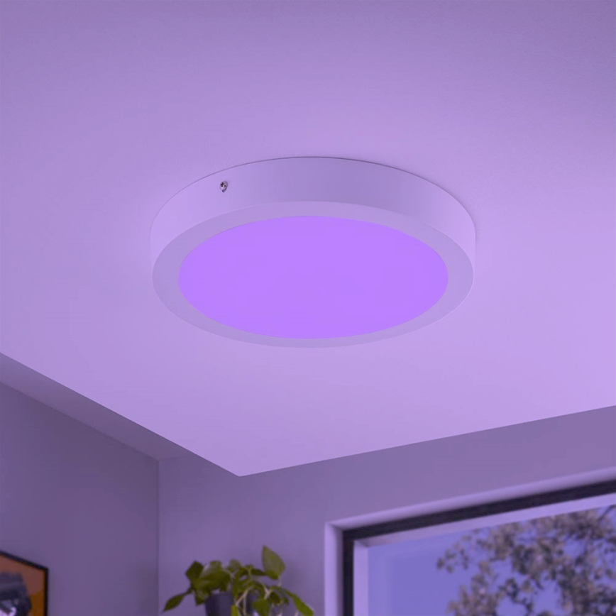 Eglo - LED RGBW Prigušiva stropna svjetiljka FUEVA-C LED/21W/230V