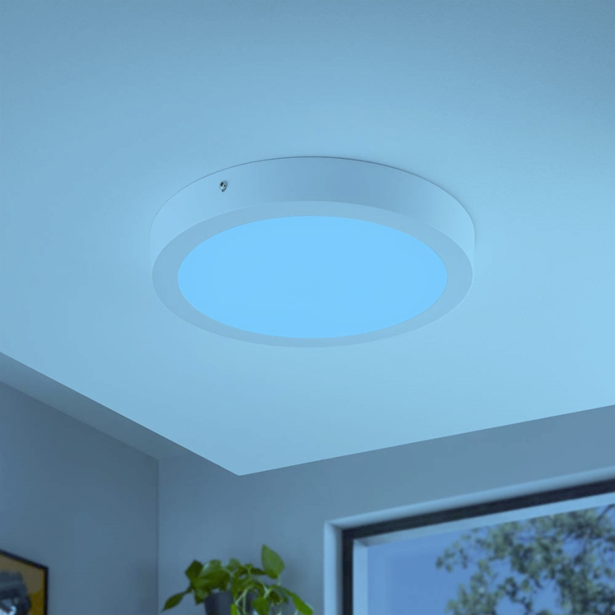 Eglo - LED RGBW Prigušiva stropna svjetiljka FUEVA-C LED/21W/230V