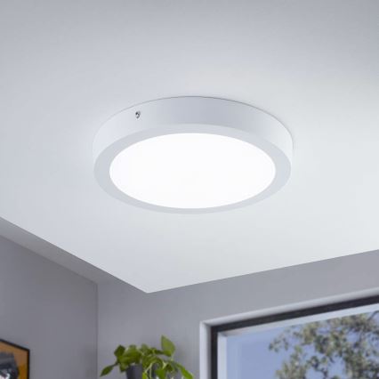 Eglo - LED RGBW Prigušiva stropna svjetiljka FUEVA-C LED/21W/230V