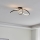 Eglo - LED RGBW Prigušiva stropna svjetiljka LED/22W/230V 2700-6500K crna