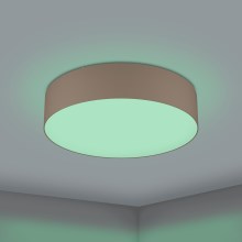 Eglo - LED RGBW Prigušiva stropna svjetiljka LED/35W/230V 2700-6500K smeđa
