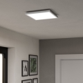 Eglo - LED RGBW Prigušiva stropna svjetiljka za kupaonicu LED/13,4W/230V 2700-6500K 29x29 cm IP44 bijela ZigBee