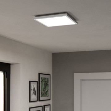Eglo - LED RGBW Prigušiva stropna svjetiljka za kupaonicu LED/13,4W/230V 2700-6500K 29x29 cm IP44 bijela ZigBee
