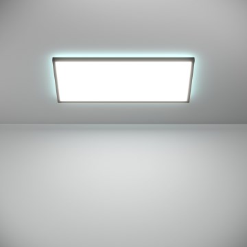 Eglo - LED RGBW Prigušiva stropna svjetiljka za kupaonicu LED/17,2W/230V 2700-6500K 30x57cm IP44 crna ZigBee