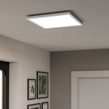 Eglo - LED RGBW Prigušiva stropna svjetiljka za kupaonicu LED/17,6W/230V 2700-6500K 39x39 cm IP44 bijela ZigBee