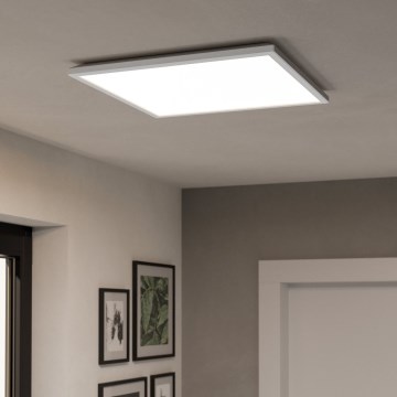Eglo - LED RGBW Prigušiva stropna svjetiljka za kupaonicu LED/17W/230V 2700-6500K 50x50 cm IP44 bijela ZigBee